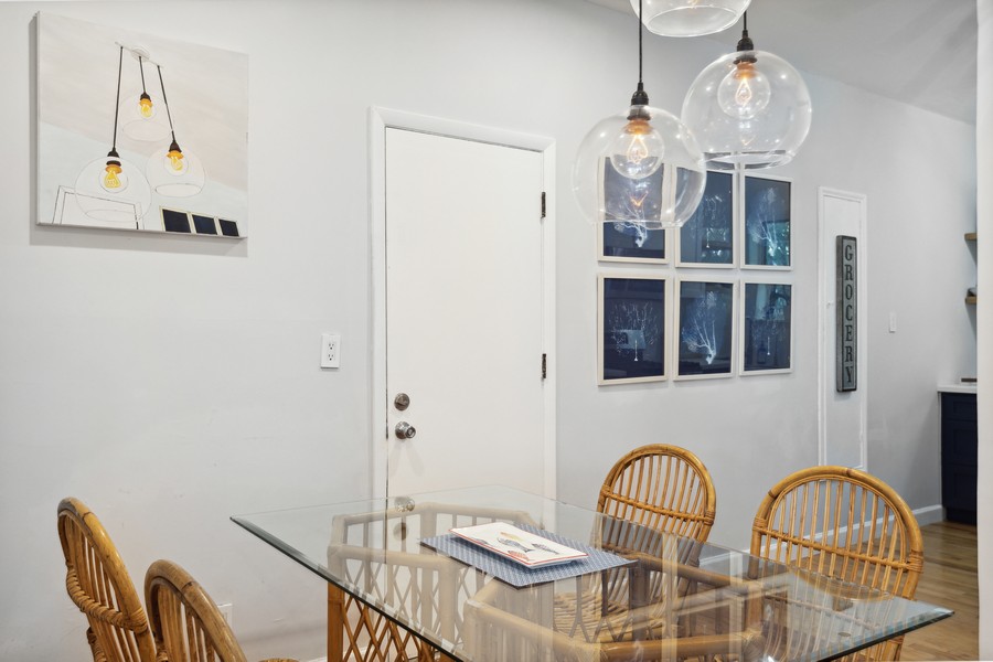 Real Estate Photography - 1535 Meridian Ave, Apt 12, Miami Beach, FL, 33139 - Dining Room