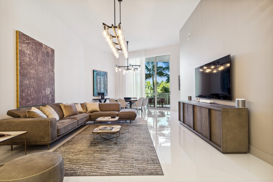 Real Estate Photography - 701 N Fort Lauderdale Beach Blvd #212, Fort Lauderdale, FL, 33304 - Living Room