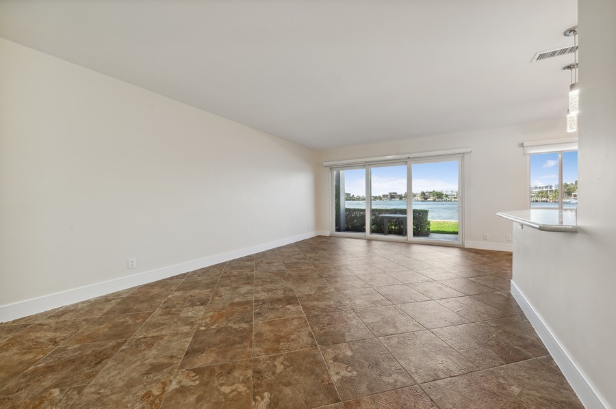 Real Estate Photography - 1201 S Riverside Drive #107, Pompano Beach, FL, 33062 - Living Room