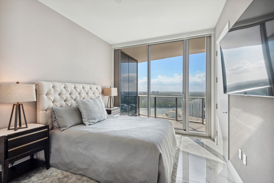 Real Estate Photography - 15701 Collins Ave, Unit 2902, Sunny Isles Beach, FL, 33301 - 2nd Bedroom