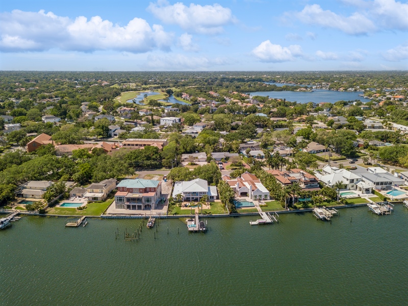 Real Estate Photography - 1257 Snell Isle Blvd NE, St. Petersburg, FL, 33704 - Aerial View