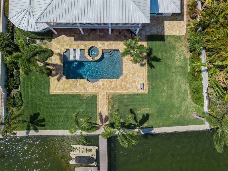 Real Estate Photography - 1257 Snell Isle Blvd NE, St. Petersburg, FL, 33704 - Aerial View