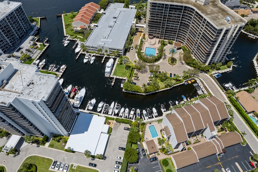 Real Estate Photography - 4713 South Ocean Blvd., Highland Beach, FL, 33487 - Aerial View