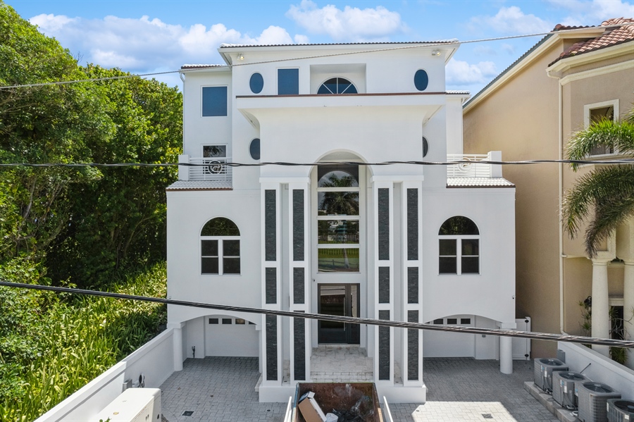 Real Estate Photography - 4713 South Ocean Blvd., Highland Beach, FL, 33487 - Aerial View