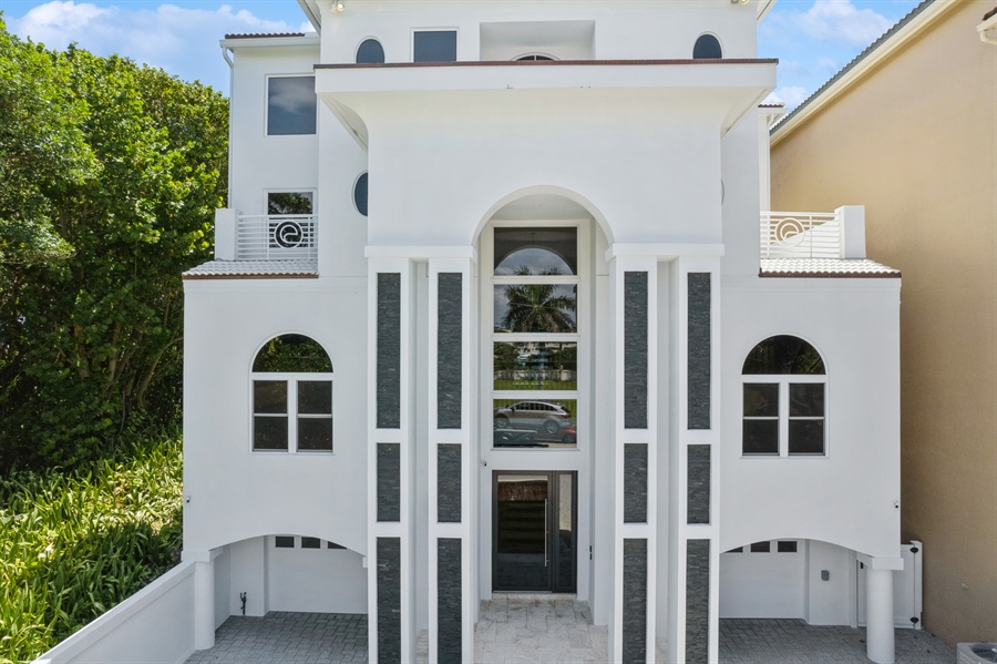 Real Estate Photography - 4713 South Ocean Blvd., Highland Beach, FL, 33487 - Aerial View