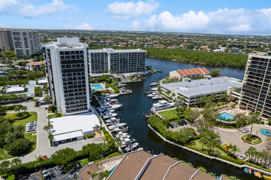 Real Estate Photography - 4713 South Ocean Blvd., Highland Beach, FL, 33487 - Aerial View
