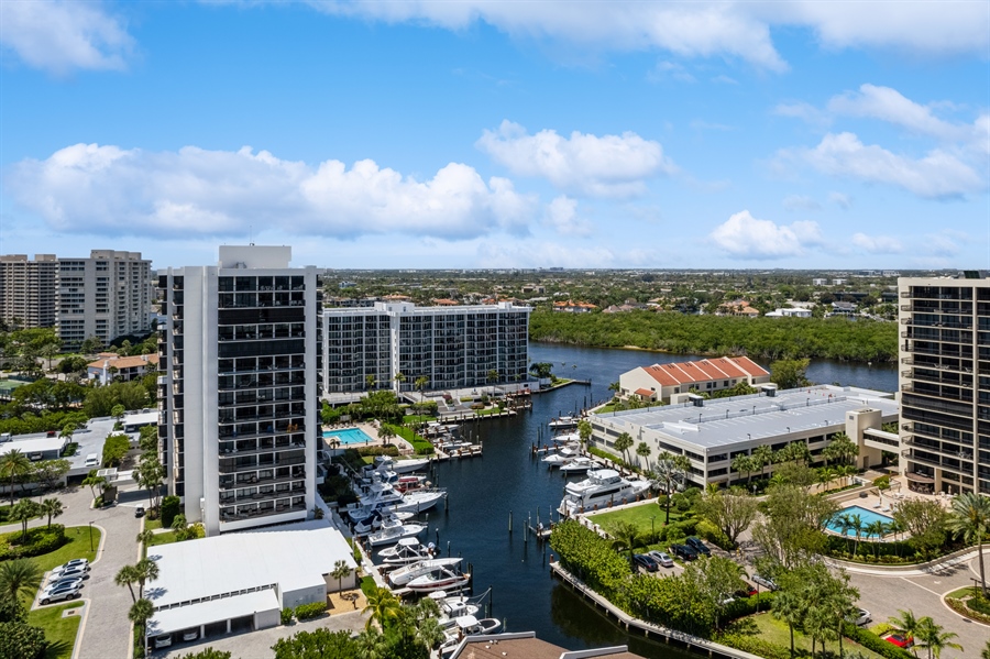 Real Estate Photography - 4713 South Ocean Blvd., Highland Beach, FL, 33487 - Aerial View