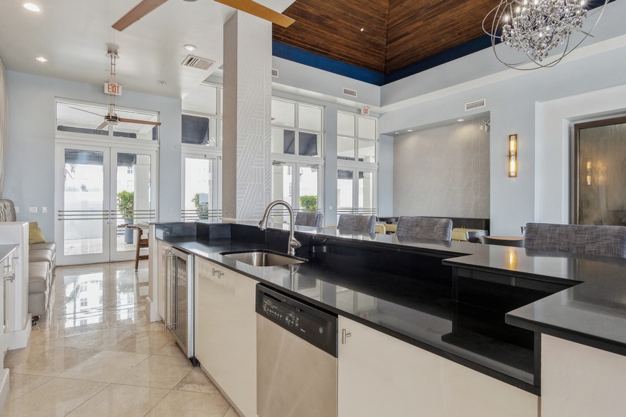 Real Estate Photography - 255 Evernia St, Unit 403, West Palm Beach, FL, 33401 - Clubhouse