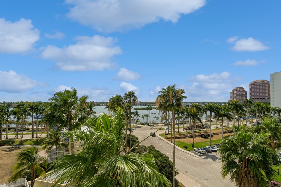 Real Estate Photography - 255 Evernia St, Unit 403, West Palm Beach, FL, 33401 - View