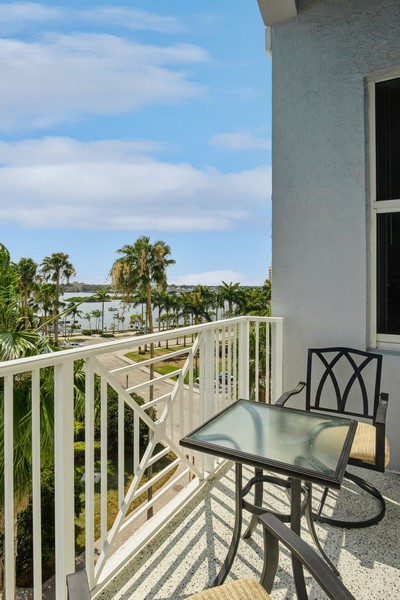 Real Estate Photography - 255 Evernia St, Unit 403, West Palm Beach, FL, 33401 - Terrace