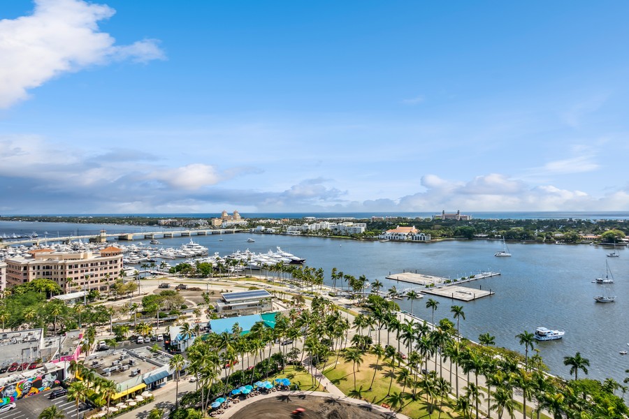 Real Estate Photography - 255 Evernia St, Unit 403, West Palm Beach, FL, 33401 - Clubhouse View