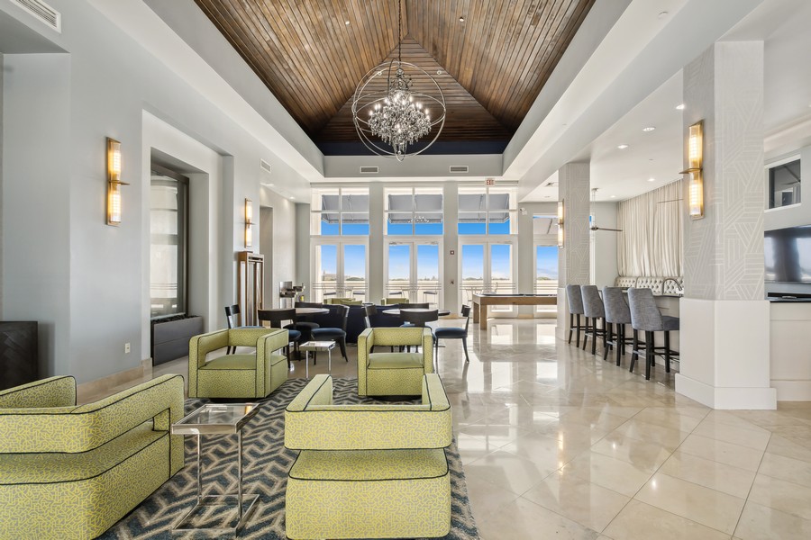 Real Estate Photography - 255 Evernia St, Unit 403, West Palm Beach, FL, 33401 - Clubhouse