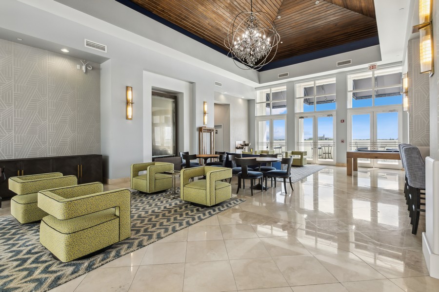 Real Estate Photography - 255 Evernia St, Unit 403, West Palm Beach, FL, 33401 - Clubhouse