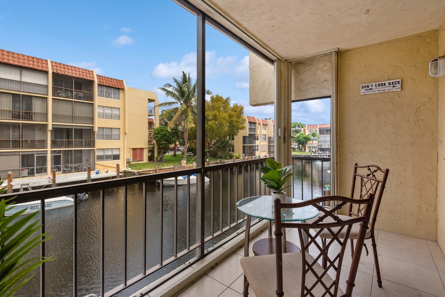 Real Estate Photography - 777 S federal Hwy H202, Pompano Beach, FL, 33062 - Balcony