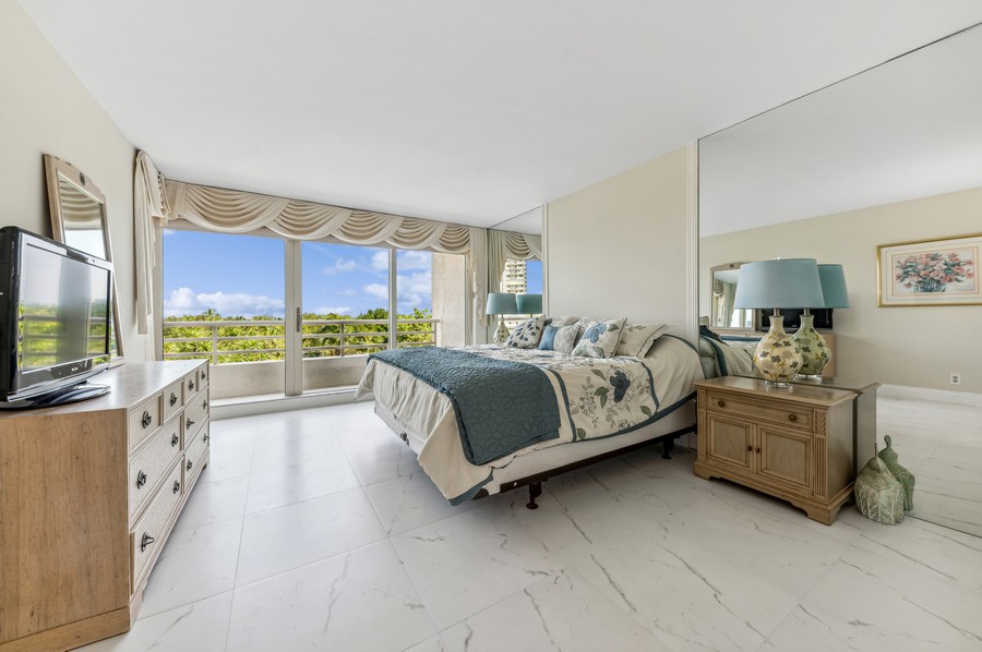 Real Estate Photography - 4101 N Ocean Boulevard D-408, Boca Raton, FL, 33431 - Primary Bedroom