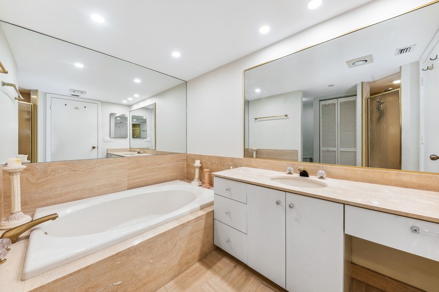 Real Estate Photography - 4101 N Ocean Boulevard D-408, Boca Raton, FL, 33431 - Primary Bathroom