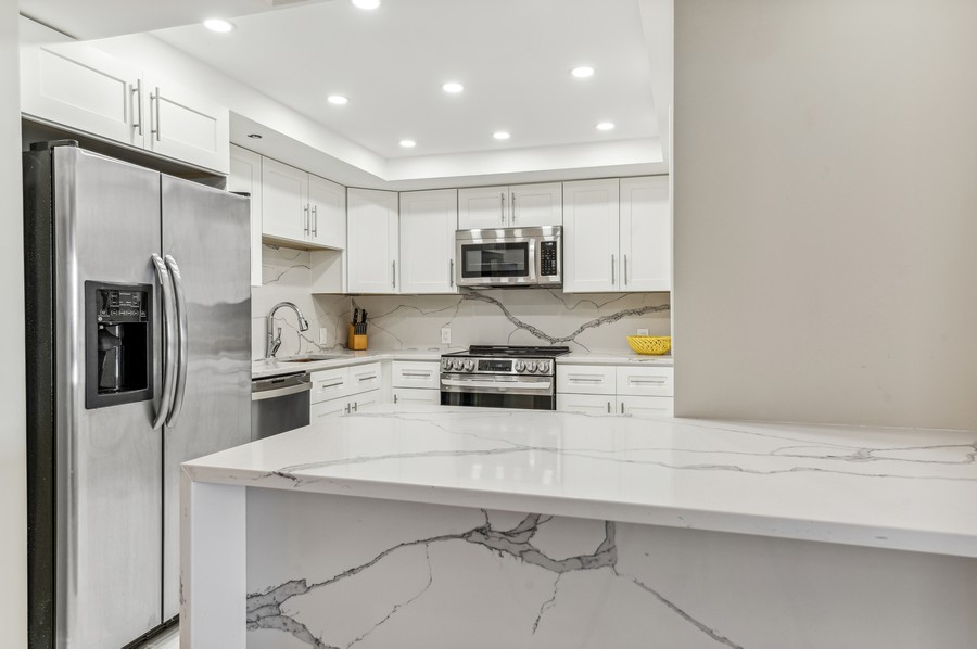 Real Estate Photography - 4101 N Ocean Boulevard D-408, Boca Raton, FL, 33431 - Kitchen
