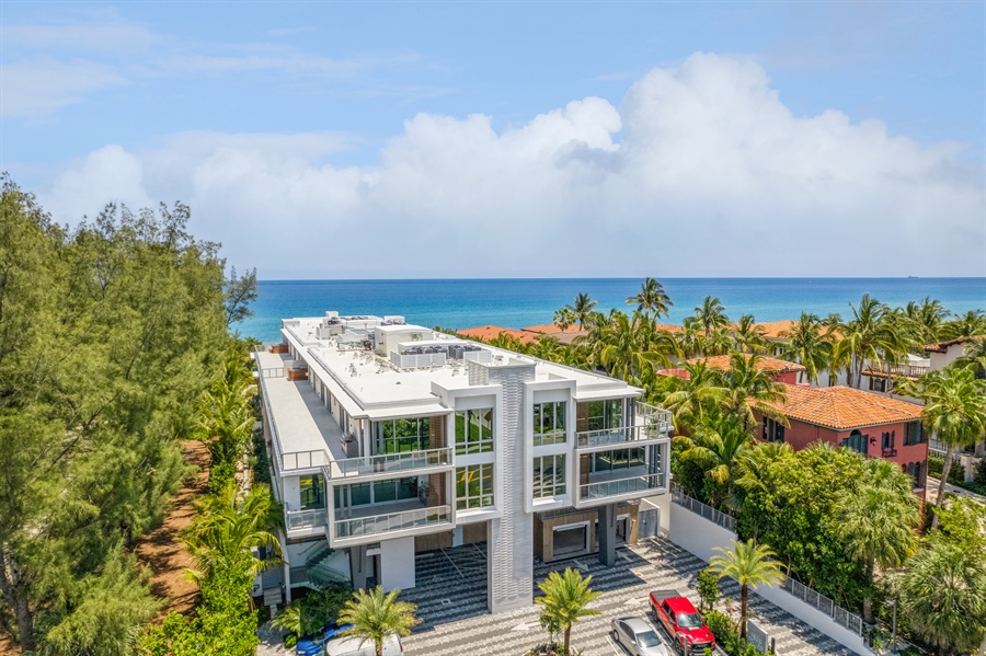 Real Estate Photography - 1625 S Ocean Boulevard 1, Delray Beach, FL, 33432 - Aerial View
