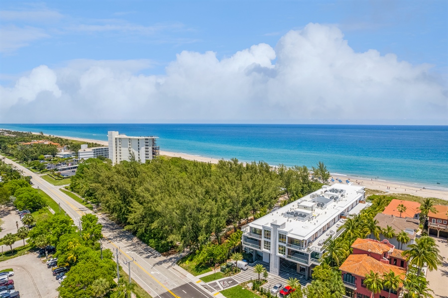 Real Estate Photography - 1625 S Ocean Boulevard 1, Delray Beach, FL, 33432 - Aerial View