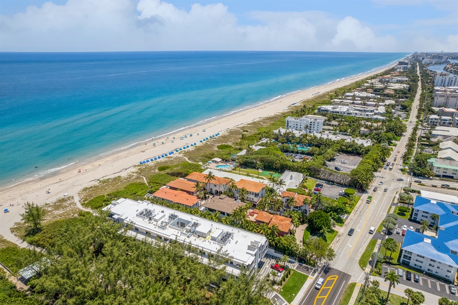 Real Estate Photography - 1625 S Ocean Boulevard 1, Delray Beach, FL, 33432 - Aerial View