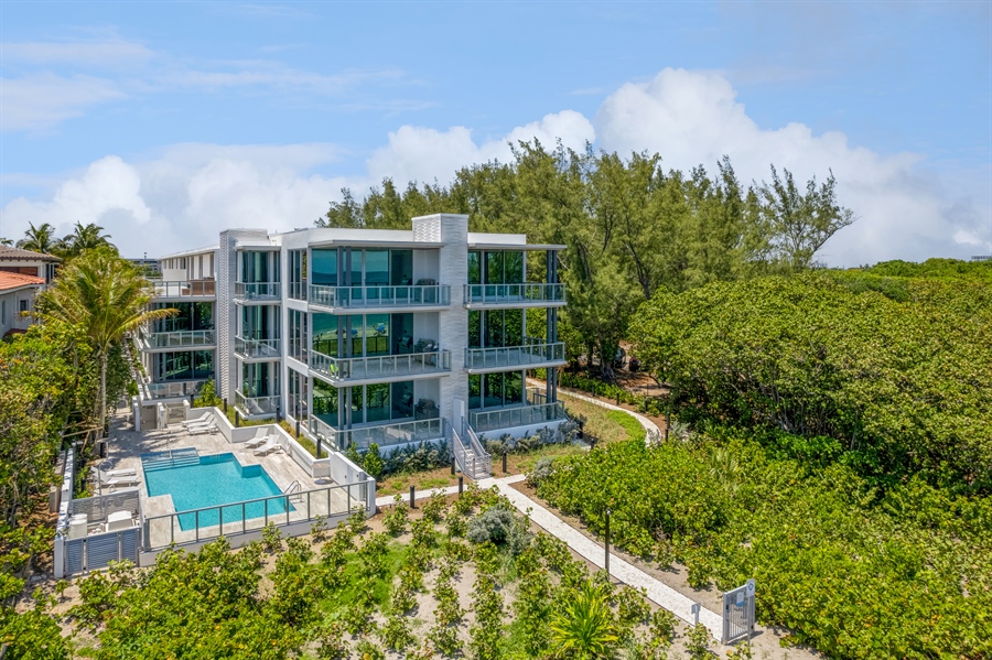 Real Estate Photography - 1625 S Ocean Boulevard 1, Delray Beach, FL, 33432 - Aerial View