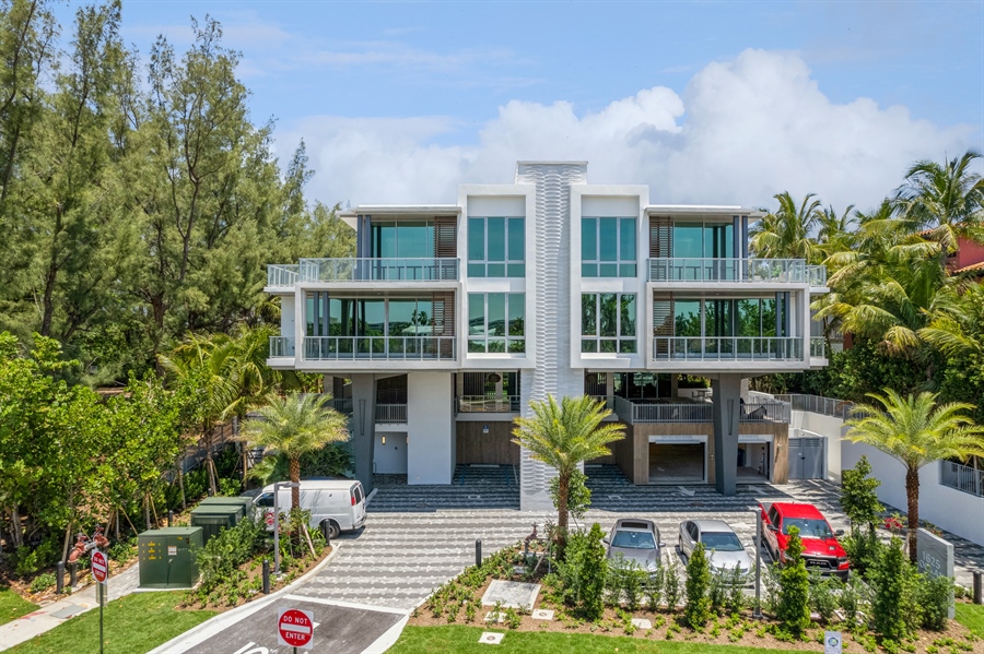 Real Estate Photography - 1625 S Ocean Boulevard 1, Delray Beach, FL, 33432 - Aerial View