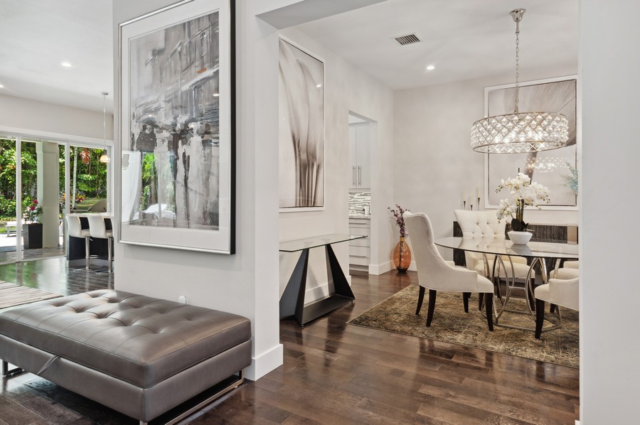 Real Estate Photography - 505 NW 1st Ave, Delray Beach, FL, 33445 - Foyer/Dining Room