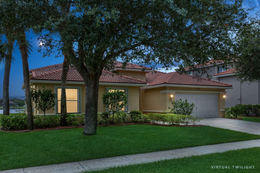 Real Estate Photography - 6159 Shadow Tree Ln, Lake Worth, FL, 33463 - Front View