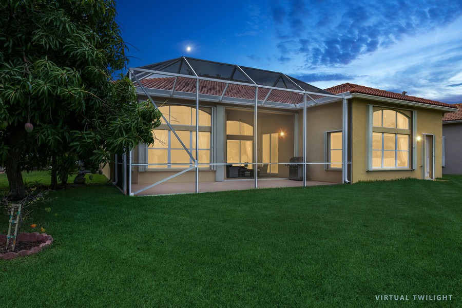 Real Estate Photography - 6159 Shadow Tree Ln, Lake Worth, FL, 33463 - Rear View
