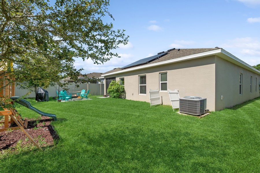 Real Estate Photography - 26026 Meadow Breeze Lane, Leesburg, FL, 34748 - Back Yard