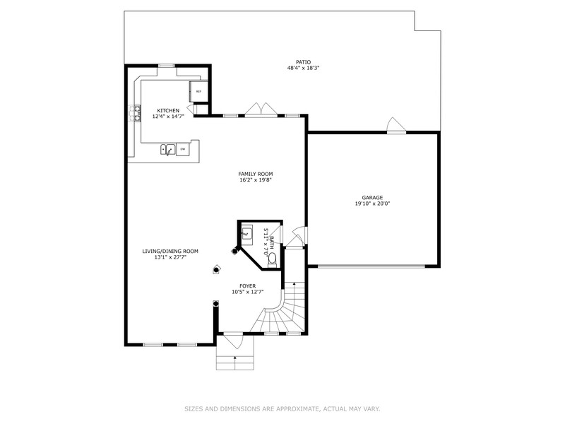 Real Estate Photography - 40 Via Poinciana Lane, Boca Raton, FL, 33487 - Floor Plan