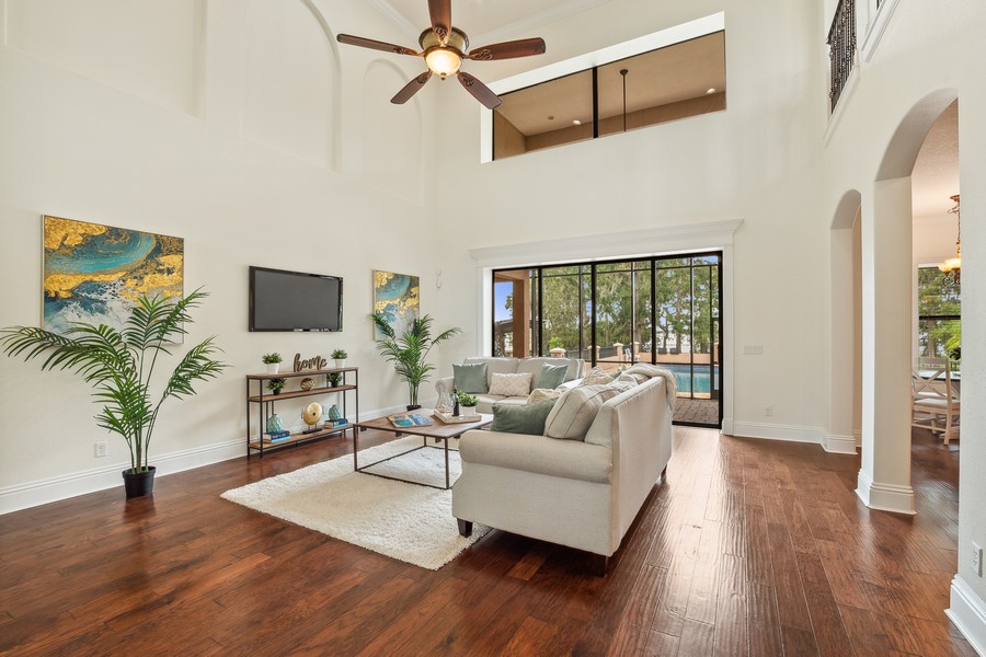 Real Estate Photography - 1900 N Lake Eloise Dr, Winter Haven, FL, 33884 - Living Room