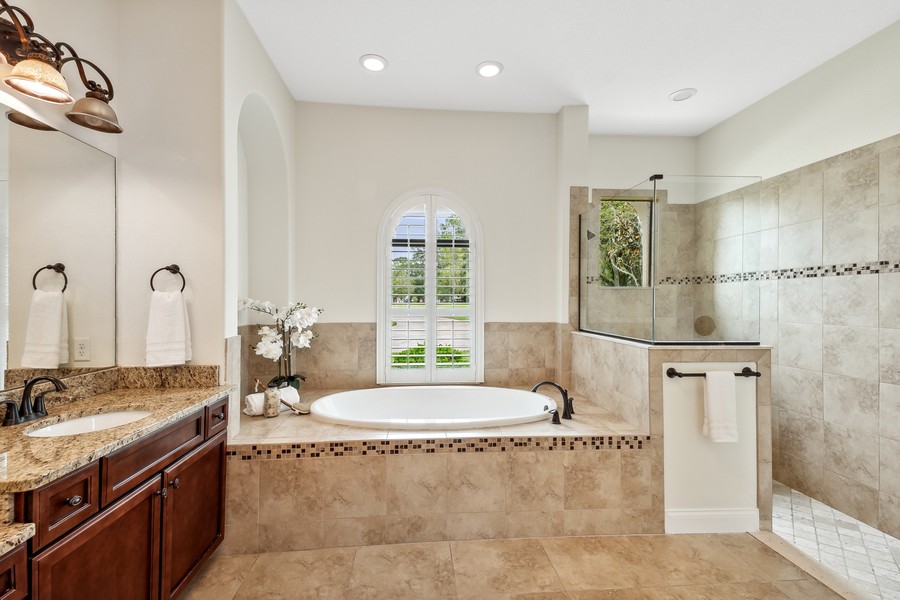 Real Estate Photography - 1900 N Lake Eloise Dr, Winter Haven, FL, 33884 - Primary Bathroom