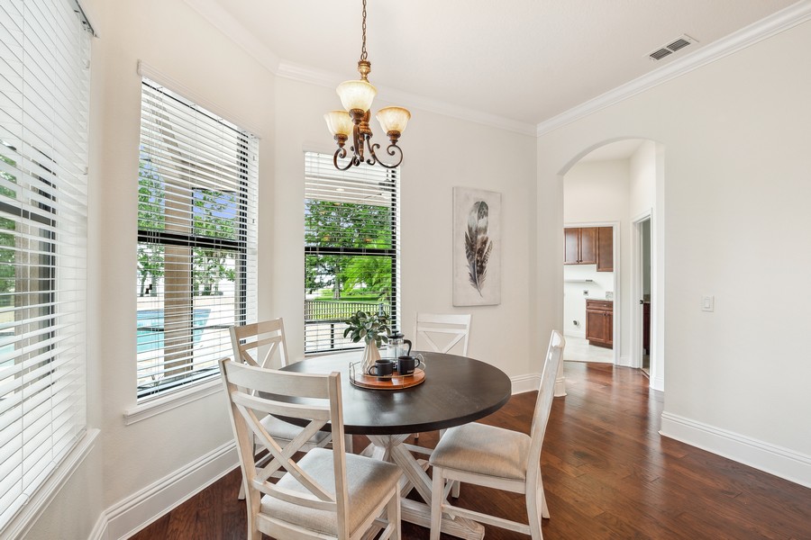 Real Estate Photography - 1900 N Lake Eloise Dr, Winter Haven, FL, 33884 - Dining Area