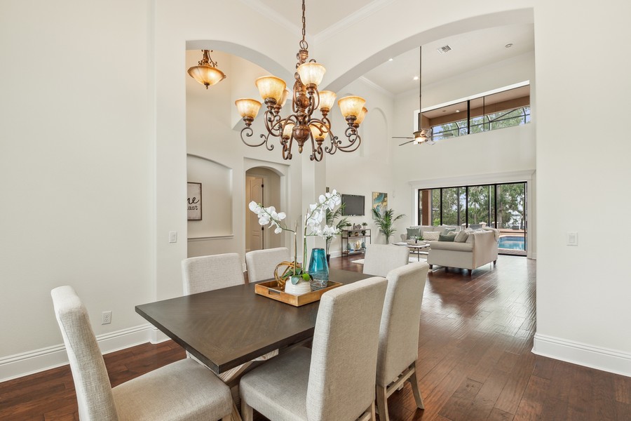 Real Estate Photography - 1900 N Lake Eloise Dr, Winter Haven, FL, 33884 - Dining Room