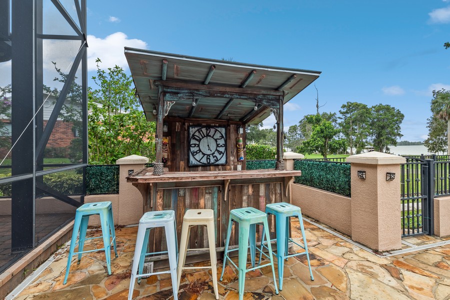 Real Estate Photography - 1900 N Lake Eloise Dr, Winter Haven, FL, 33884 - Bar