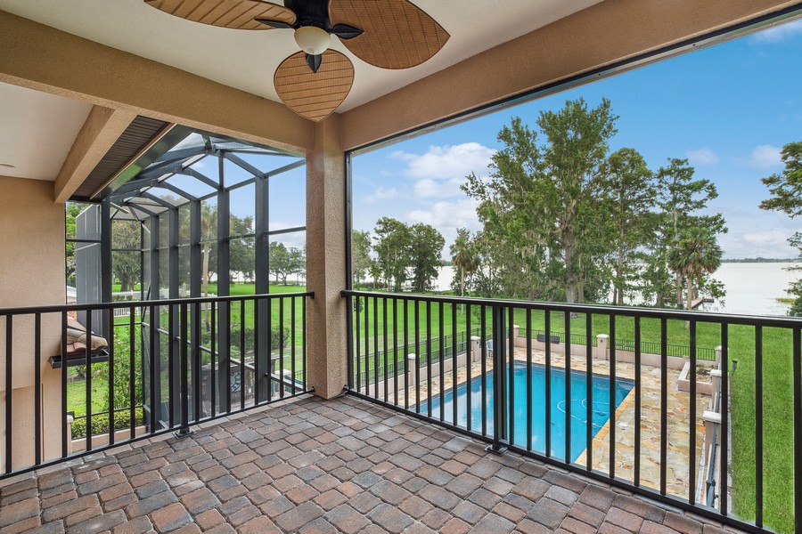 Real Estate Photography - 1900 N Lake Eloise Dr, Winter Haven, FL, 33884 - Balcony