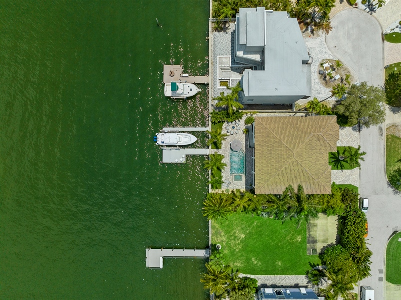 Real Estate Photography - 5845 Bahia Way S, St. Pete Beach, FL, 33706 - Aerial View