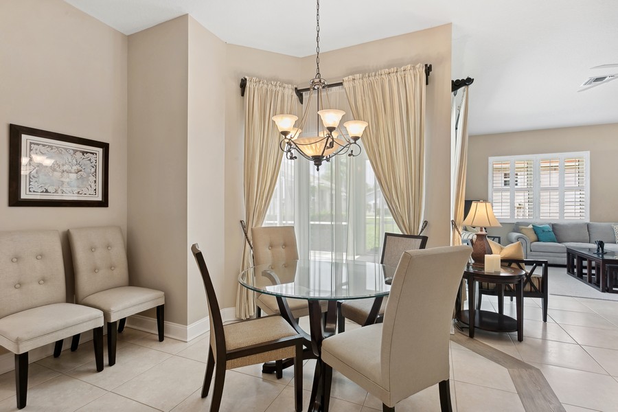 Real Estate Photography - 117 N Lakeshore Drive, Hypoluxo, FL, 33462 - Dining Area
