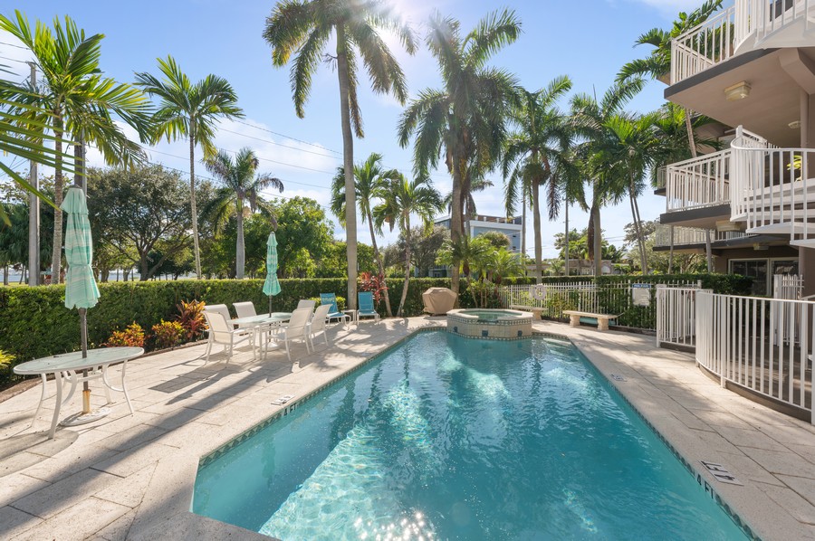Real Estate Photography - 129 S Golfview Road #6, Lake Worth Beach, FL, 33460 - Pool
