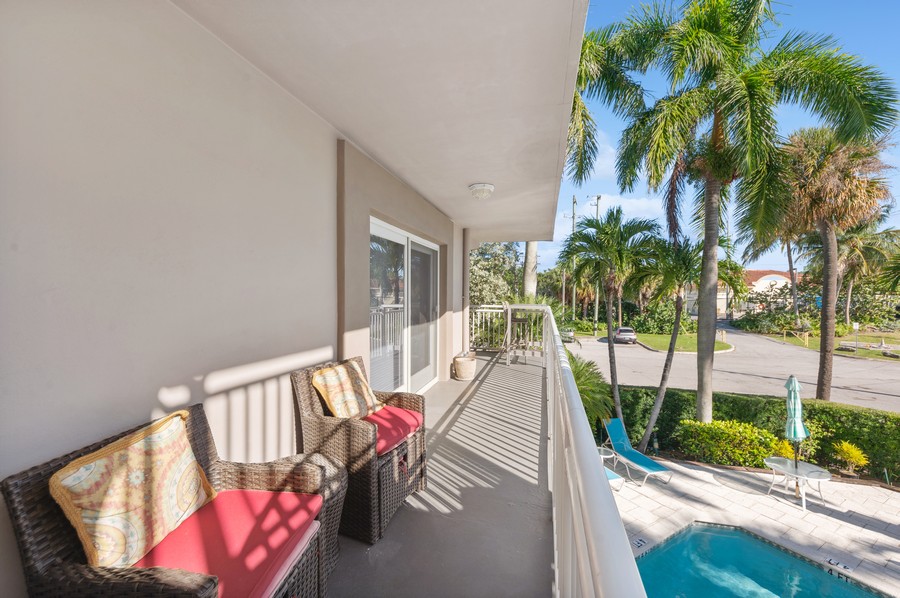 Real Estate Photography - 129 S Golfview Road #6, Lake Worth Beach, FL, 33460 - Patio