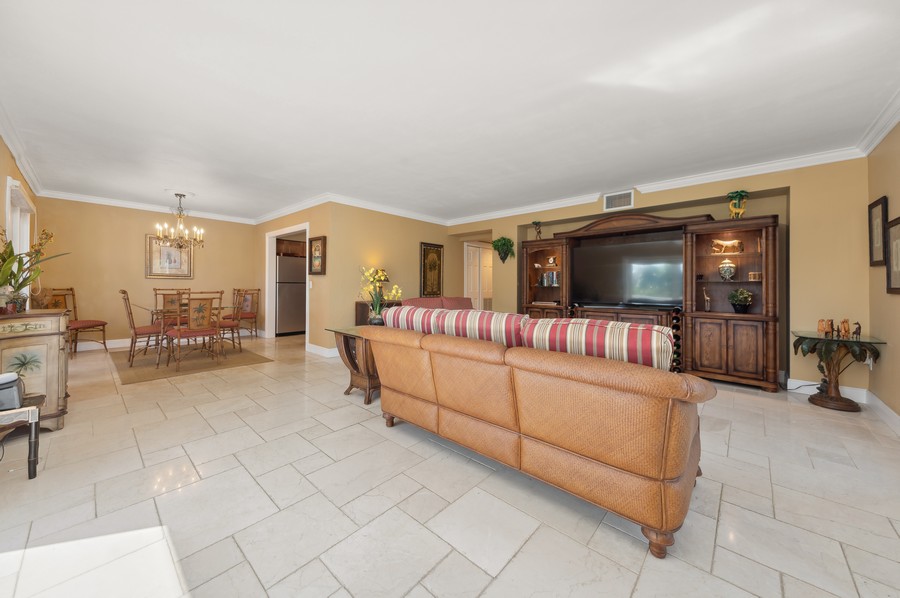 Real Estate Photography - 129 S Golfview Road #6, Lake Worth Beach, FL, 33460 - Living Room / Dining Room
