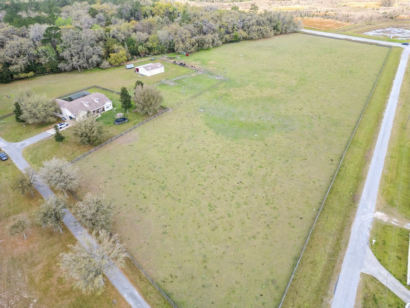 Real Estate Photography - 7155 Quarterhorse Lane, Brooksville, FL, 34604 - Aerial View