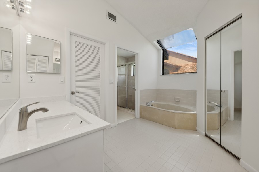 Real Estate Photography - 7219 Le Chalet Blvd, Boynton Beach, FL, 33472 - Primary Bathroom