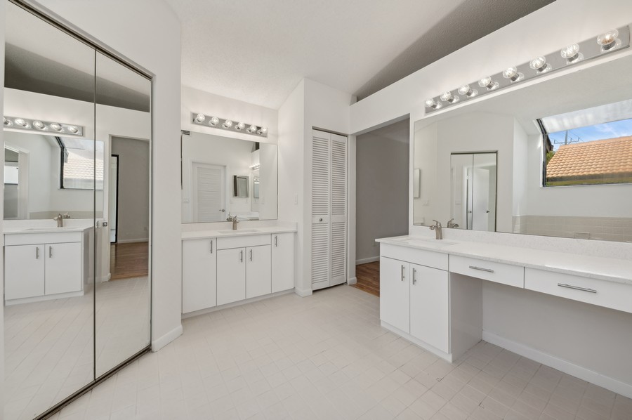 Real Estate Photography - 7219 Le Chalet Blvd, Boynton Beach, FL, 33472 - Primary Bathroom
