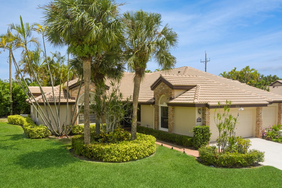 Real Estate Photography - 7219 Le Chalet Blvd, Boynton Beach, FL, 33472 - Aerial View