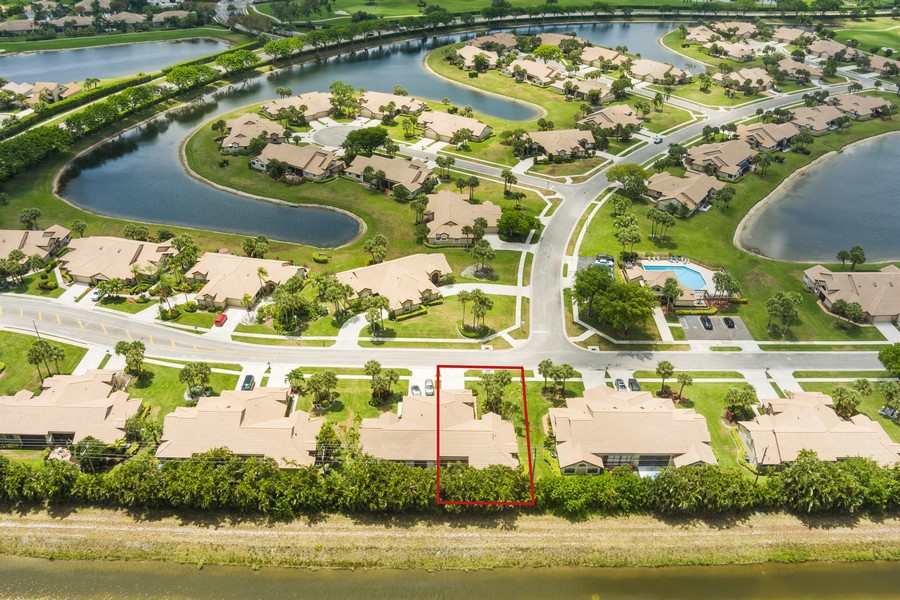 Real Estate Photography - 7219 Le Chalet Blvd, Boynton Beach, FL, 33472 - Aerial View