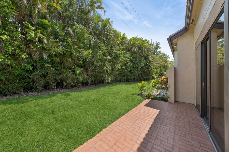 Real Estate Photography - 7219 Le Chalet Blvd, Boynton Beach, FL, 33472 - Back Yard