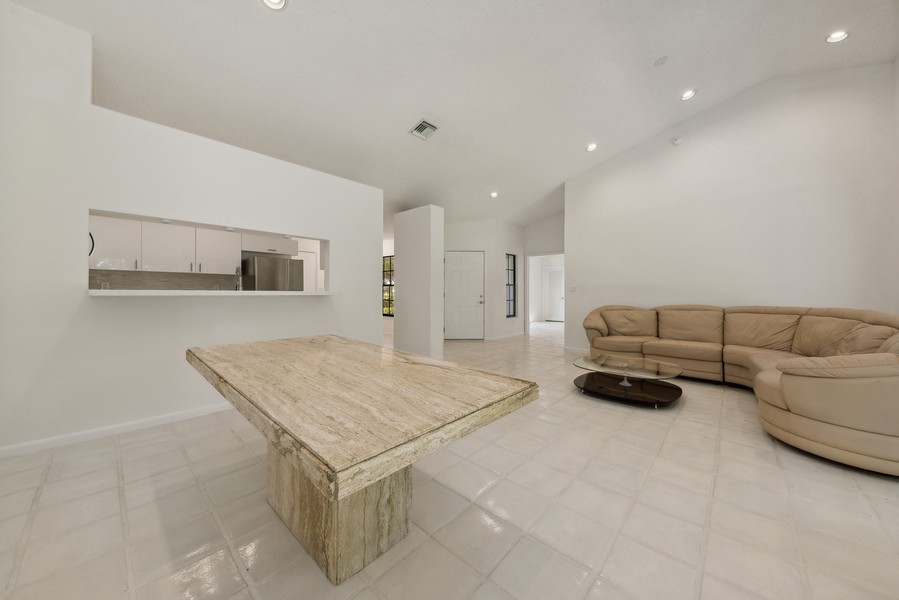Real Estate Photography - 7219 Le Chalet Blvd, Boynton Beach, FL, 33472 - Living Room/Dining Room