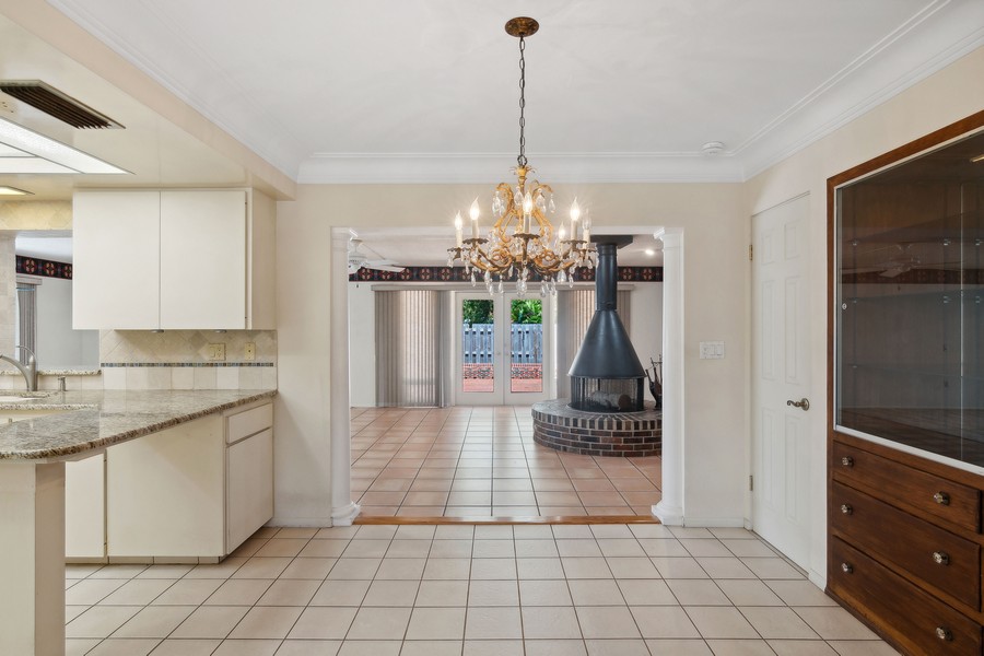 Real Estate Photography - 3300 Duncan Avenue, Sarasota, FL, 34239 - Family Room / Dining Room